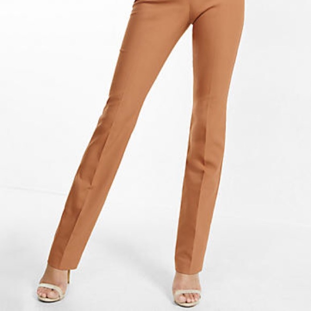 Express Khaki Editor Dress Pant